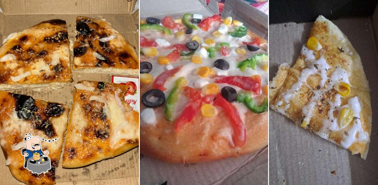 Food at The Diamond Pizza