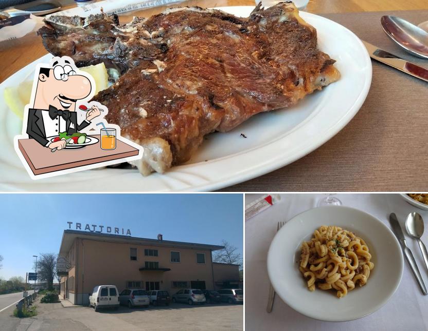 La immagine di cibo e esterno da Trattoria Al Pozzetto