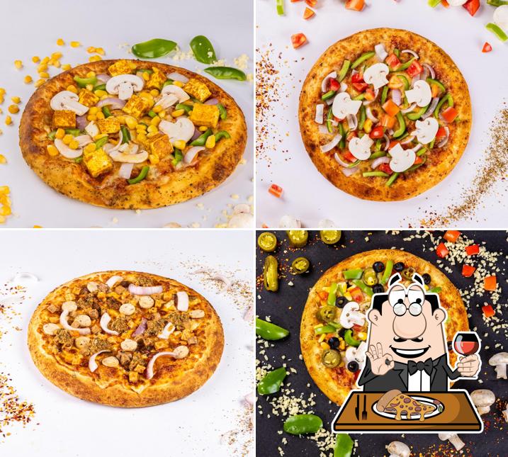 Get pizza at Rominus Pizza and Burger