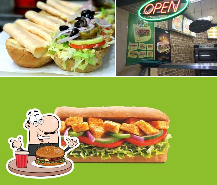 Try out one of the burgers available at Subway Kalyan Junction Mall