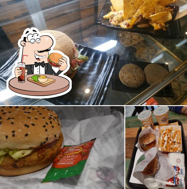 Try out a burger at The Burger Club