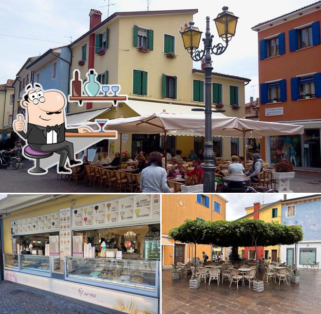 Gli interni di Gelateria Casa del Gelato