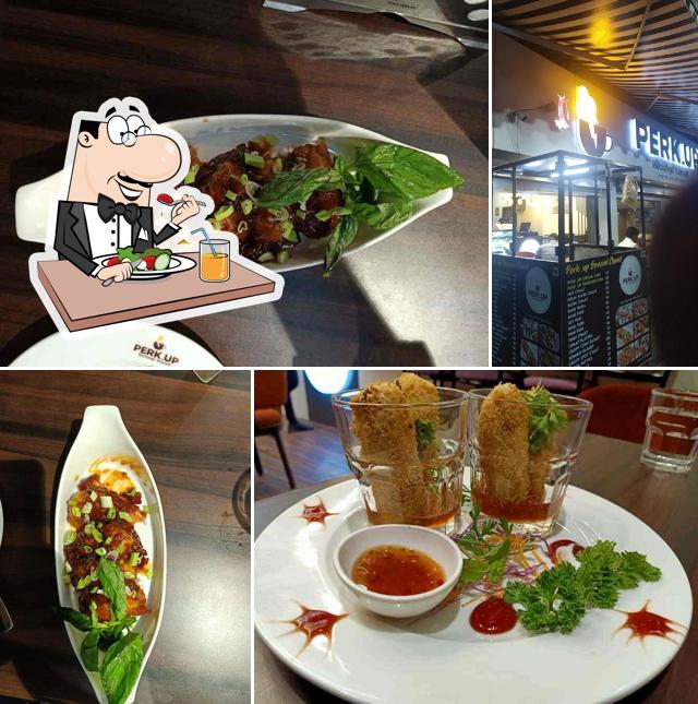 Food at Perk up cafe & Restaurant