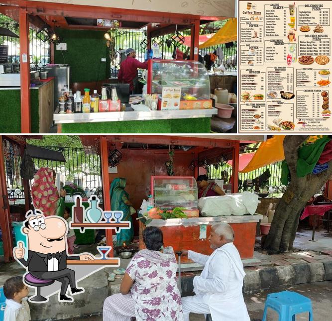 The interior of Coffee Time
