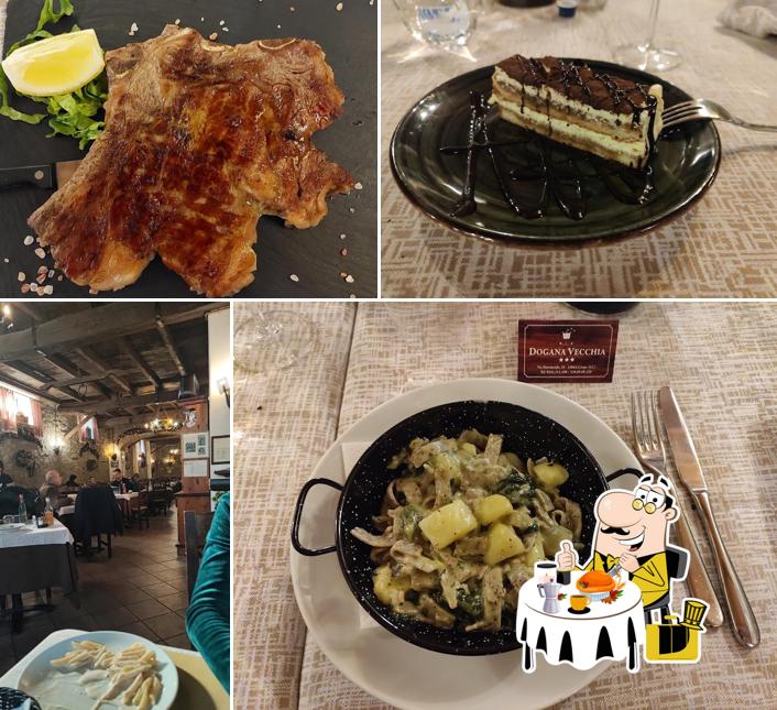 Cibo al Ristorante Hotel Dogana Vecchia