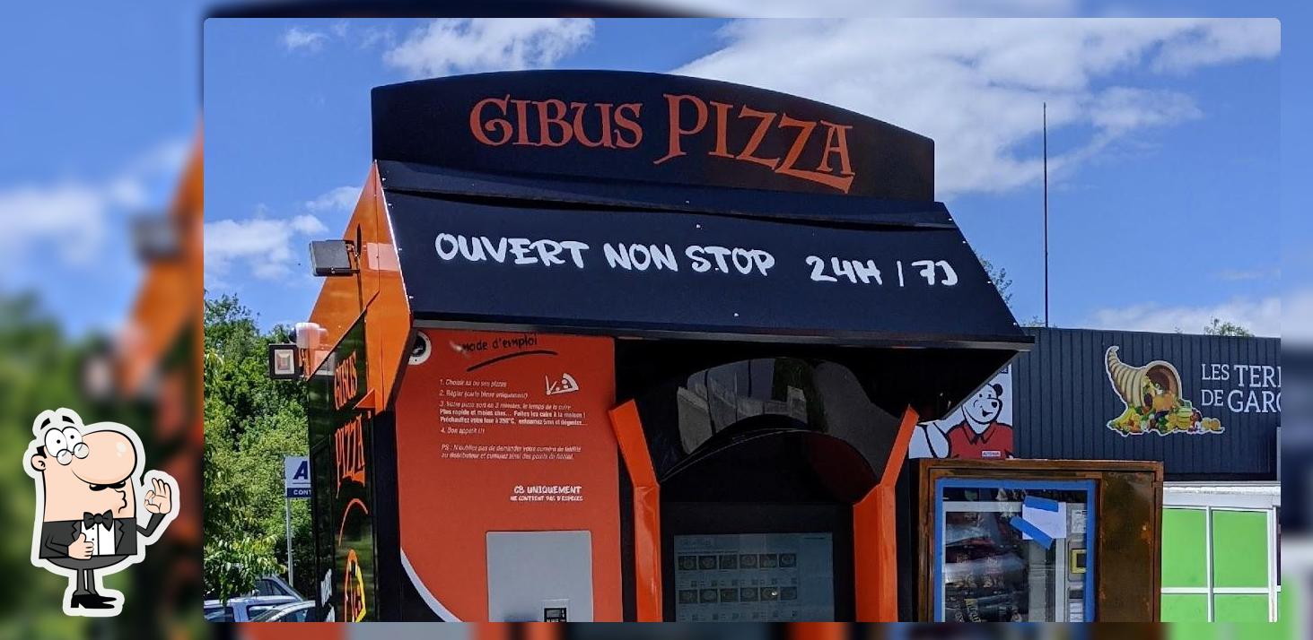 Gibus Pizza distributeur de pizzas 24h/7j Lons