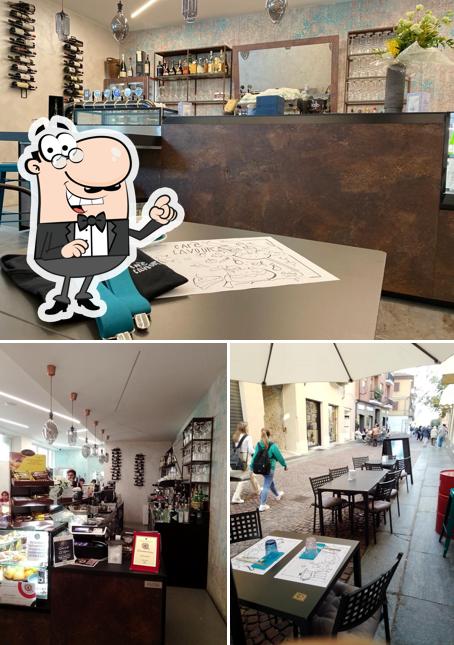 Gli interni di Cafè Cavour