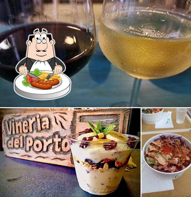 Cibo al Vineria del porto