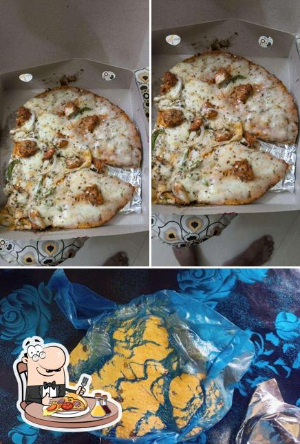 Try out pizza at Crazy For Crust (CFC)