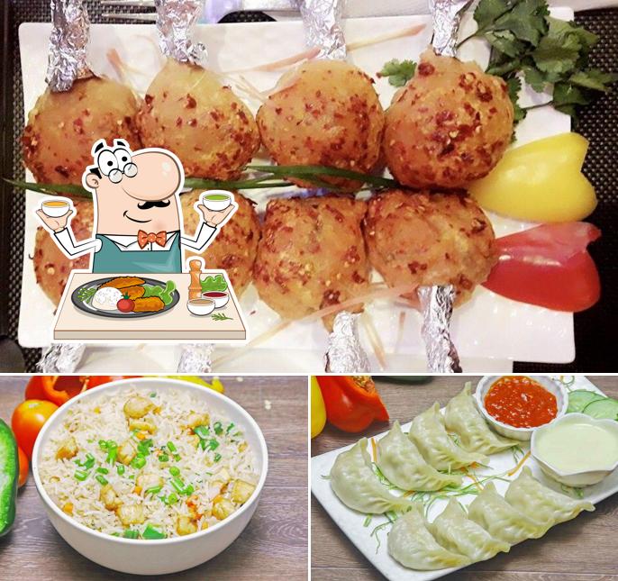 Food at Exotic Cafe