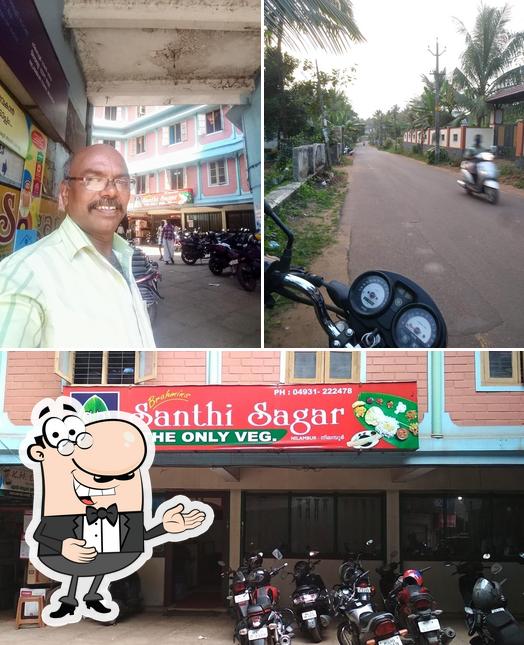 Here's a pic of Hotel Santhi Sagar