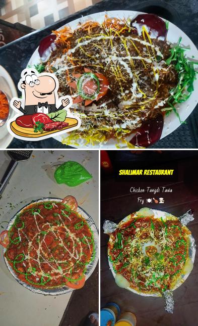 Beef carpaccio at SHALIMAR TAVA FRY