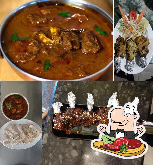 Get meat dishes at THE MIRCHI MASALA GRAND RESTAURANT