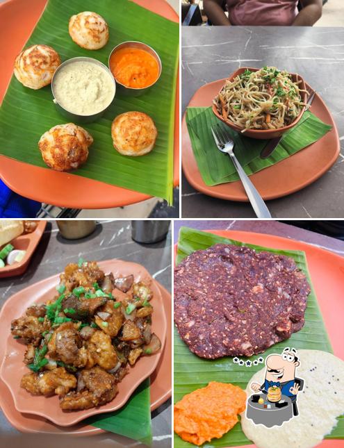 Food at The Ramashraya Cafe