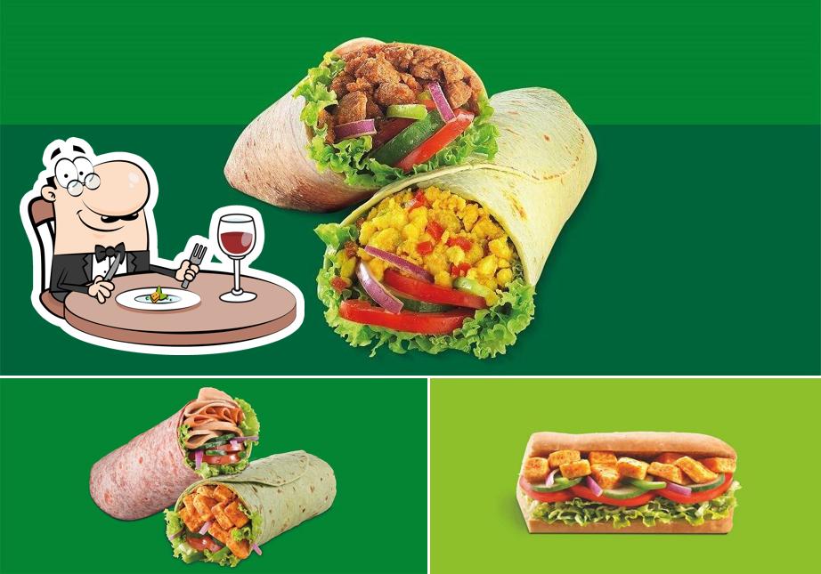 Food at Subway South City Mall