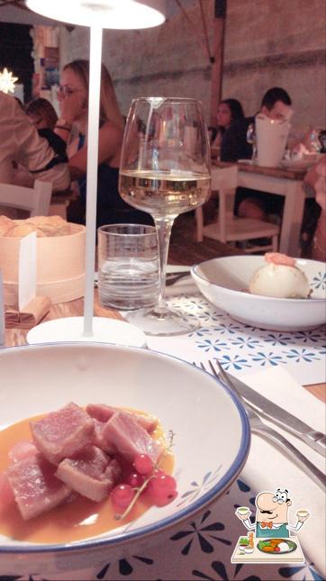 Cibo al Agatha Amore dal Mare