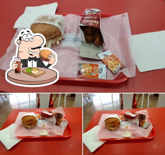 Order a burger at Al-baik.com