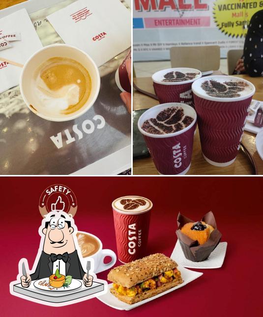 Food at Costa Coffee