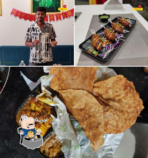 The restaurant's food and beverage