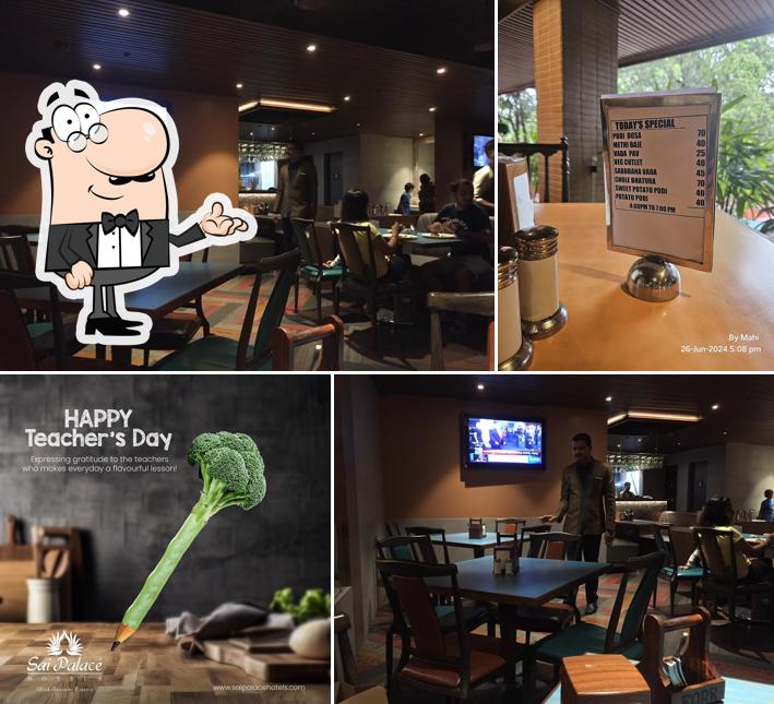 The interior of Go Fishy