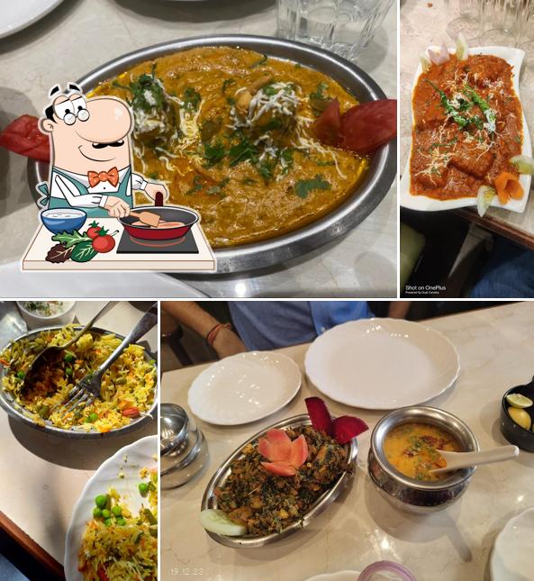 Chicken curry at Gokul Pure Veg