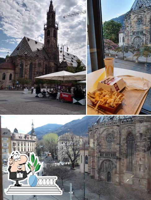 Gli esterni di McDonald's Bolzano Piazza Parrocchia