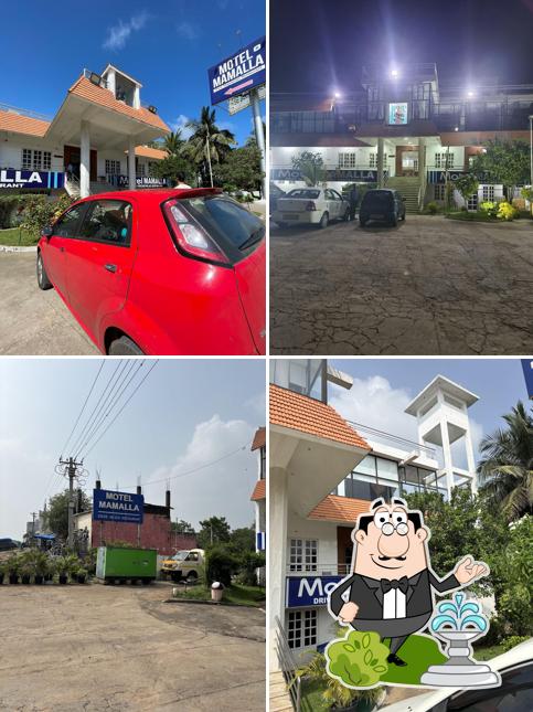 The outside area is an important feature of Motel Mamalla