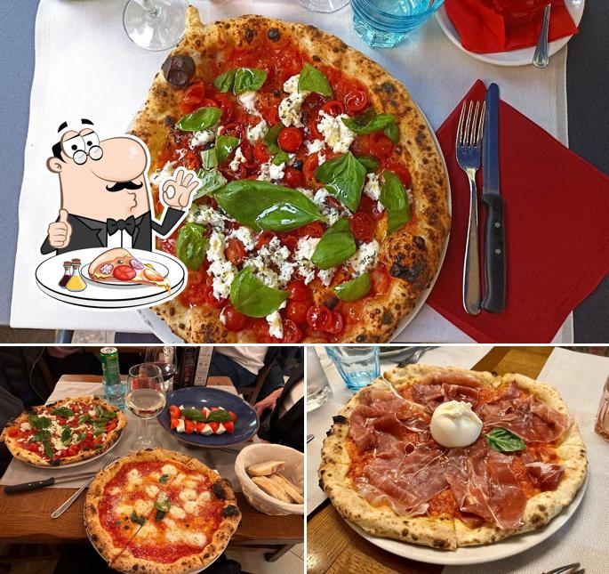 Ordina tra le molte varianti di pizza