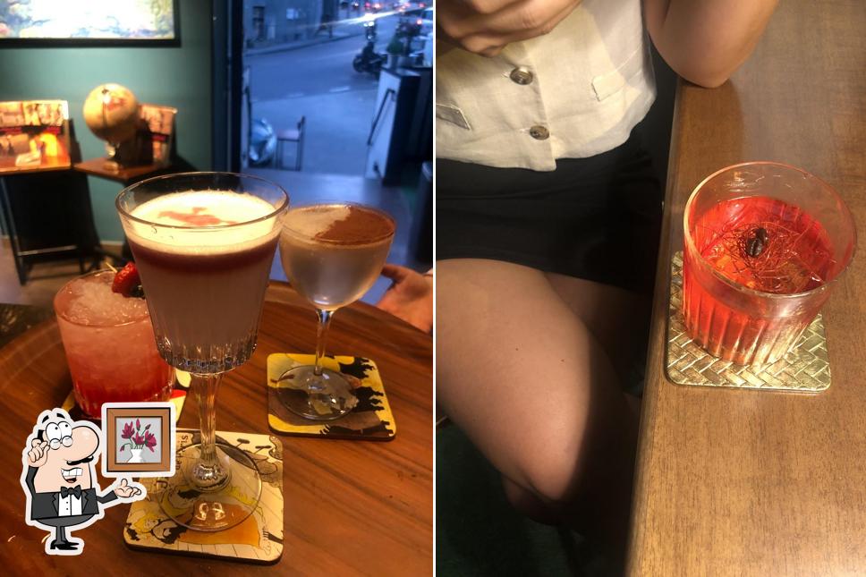 Gli interni di Cafe’ Lucia Bistrot&Cocktail