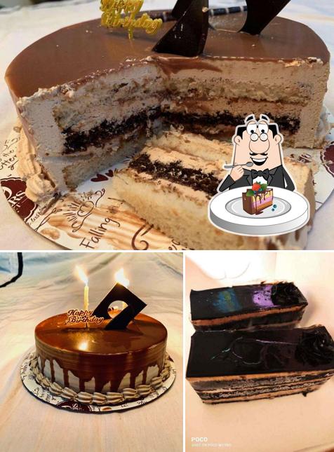Chocolate cake at 99 BAKERS STREET