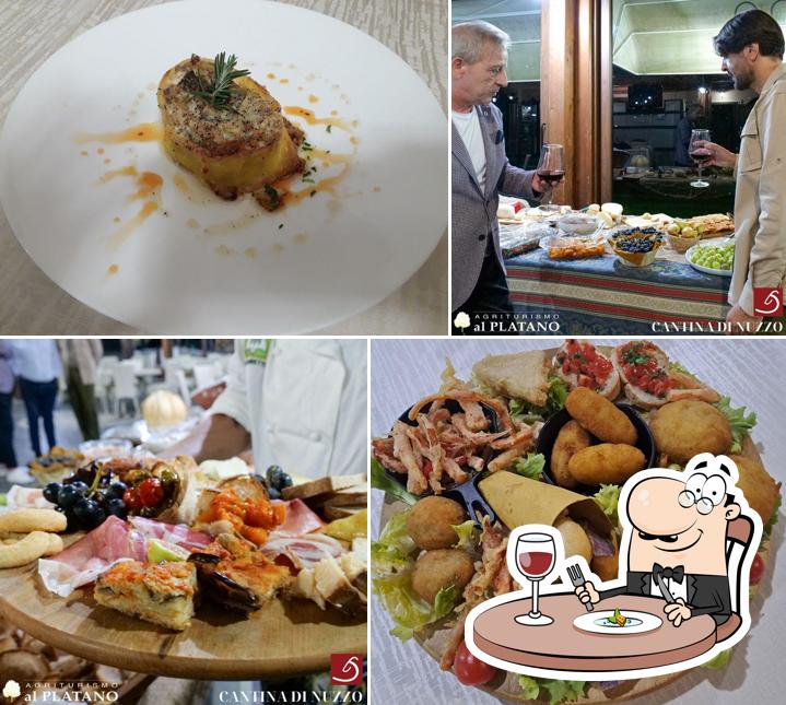 Cibo al Agriturismo Al Platano