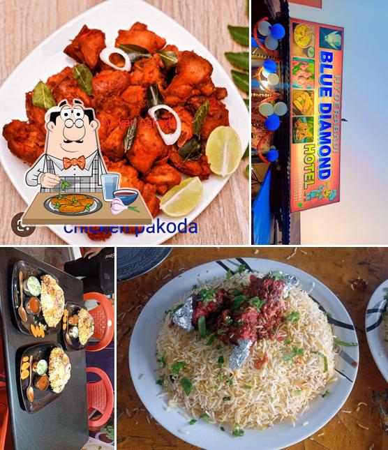 Chicken wings at Blue diamond hotel