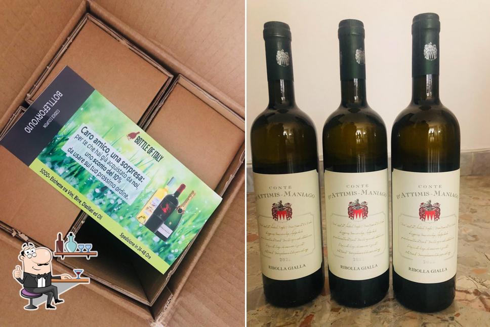 Gli interni di Bottle of Italy