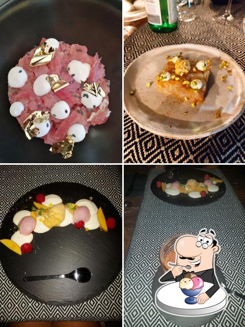 Brutal restaurante serve un'ampia selezione di dessert