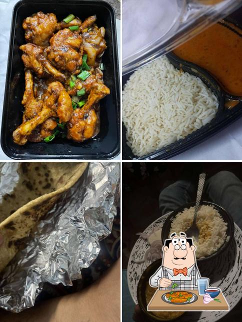 Chicken wings at China Box Saket