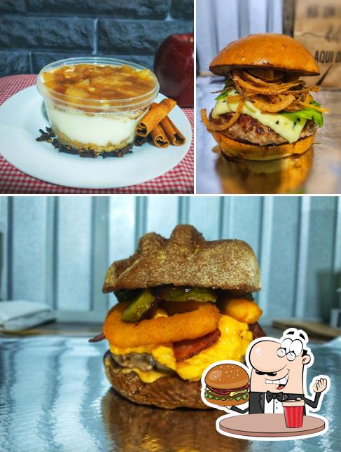 Hambúrguer em Guten Pork