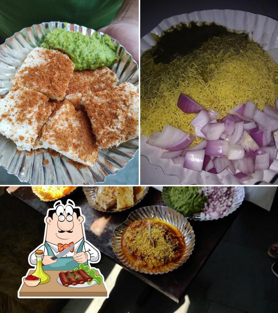 Order meat meals at Jani Locha House