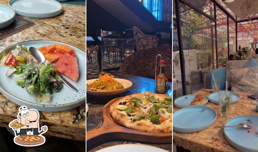 Pick pizza at Lucy Lou All Day