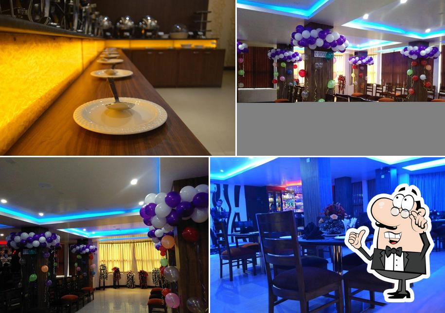The interior of M_square - Family Restaurant and Fast Food Dimapur