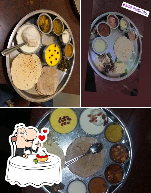 Rasik Dining Hall offers a number of sweet dishes