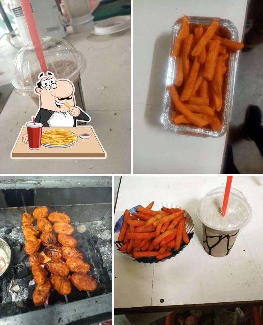 French fries at Smokey Food Junction