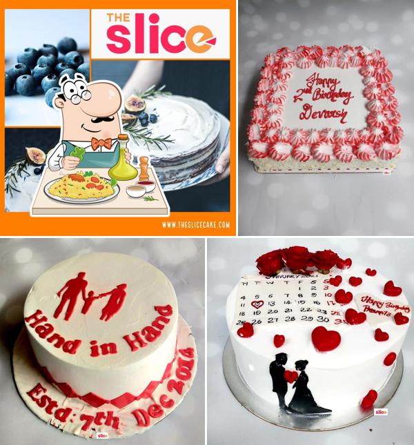 Food at The Slice Cake