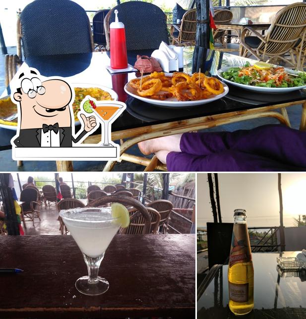 Among various things one can find drink and food at Zen oasis