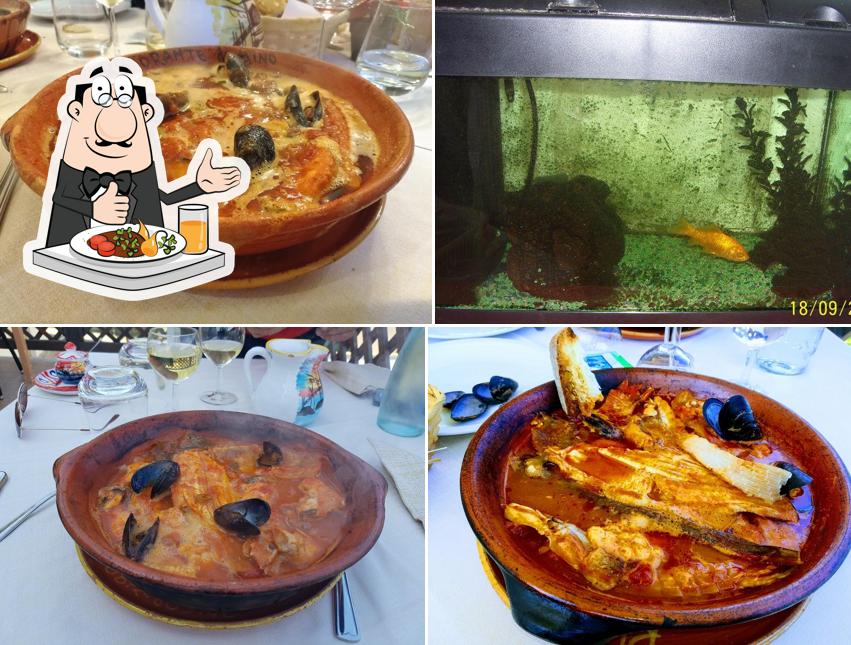 Platti al Ristorante Da Gino