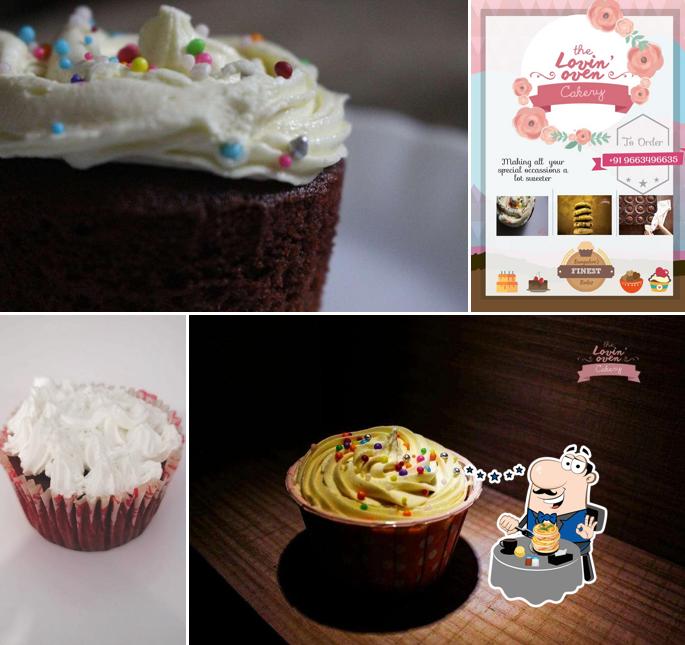 Food at The Lovin' Oven Cakery