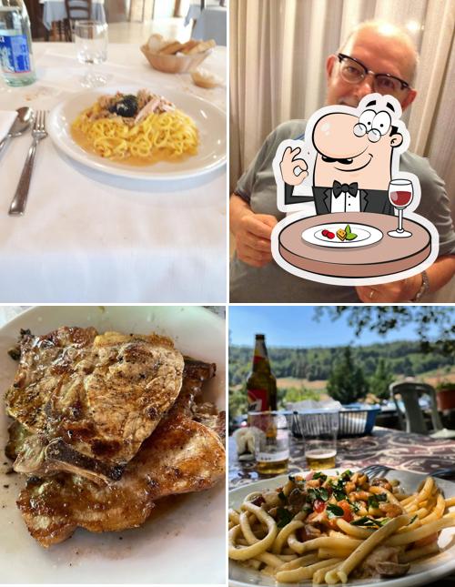 Platti al Trattoria La Rocca Di Prenna Franco