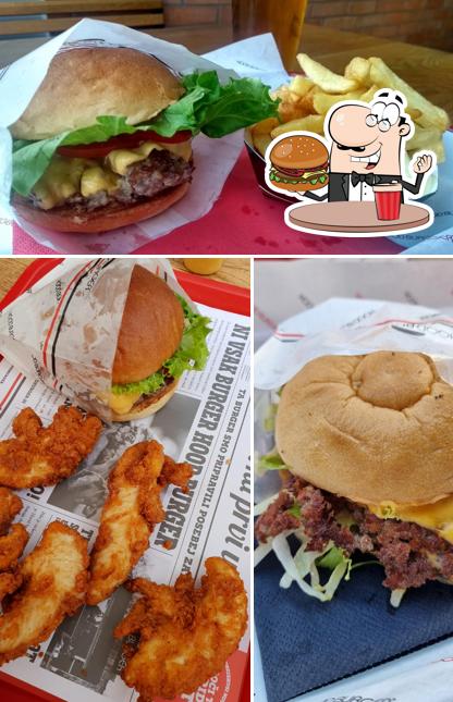 Prova un hamburger a Hood Burger Center