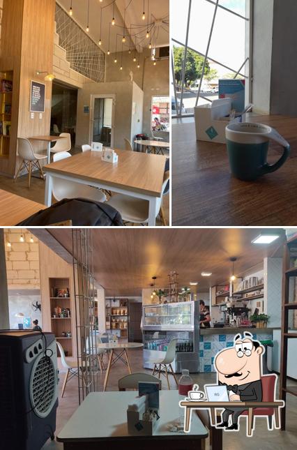 Veja imagens do interior do Nitrogênio Café