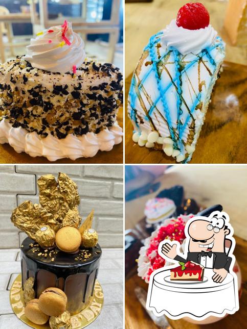 Aura serves a range of sweet dishes