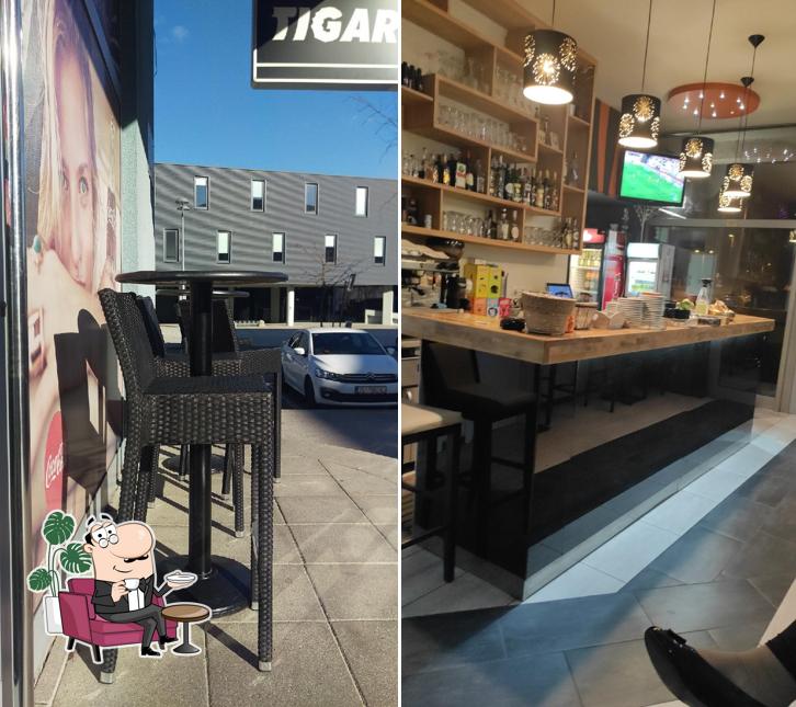 Dai un'occhiata agli interni di Caffe bar Tigar